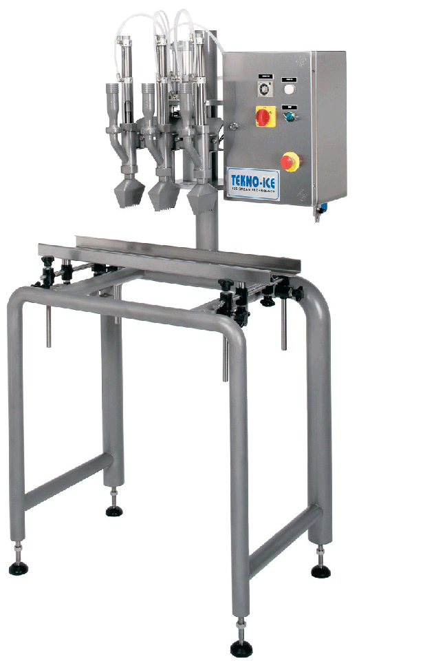 Máy rót kem bán tự động - CF3